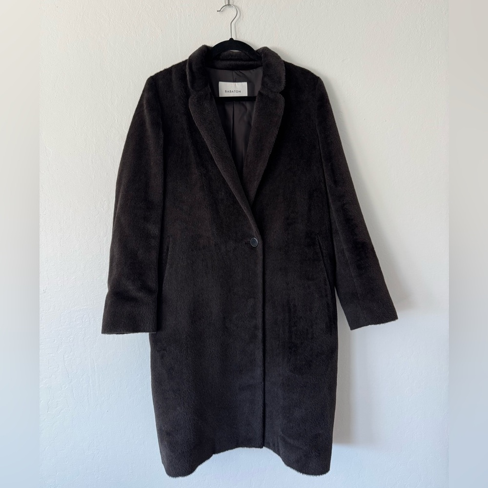 Aritzia Babaton Stedman Alpaca Teddy Coat